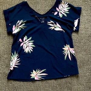 Floral Print Women's Top